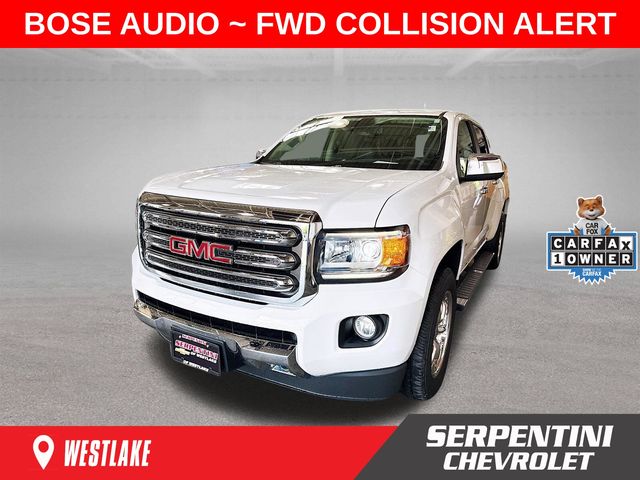 Summit White 2015 GMC Canyon Pickup Truck Four-Wheel Drive 6-Speed Automatic
