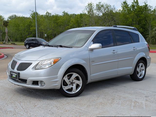 Gray (Platinum) 2005 Pontiac Vibe Base Hatchback Front-Wheel Drive 4-Speed Automatic Overdrive