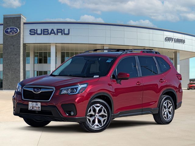 Crimson Red Pearl 2019 Subaru Forester SUV / Crossover All-Wheel Drive Continuously Variable Transmission