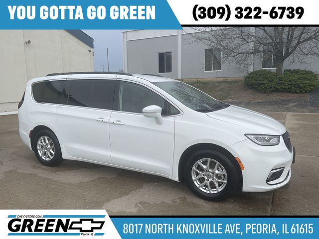 Bright White Clearcoat 2022 Chrysler Pacifica Touring L FWD Minivan Front-Wheel Drive 9-Speed Automatic