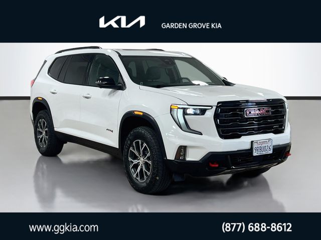 Summit White 2025 GMC Acadia SUV / Crossover Four-Wheel Drive 8-Speed Automatic