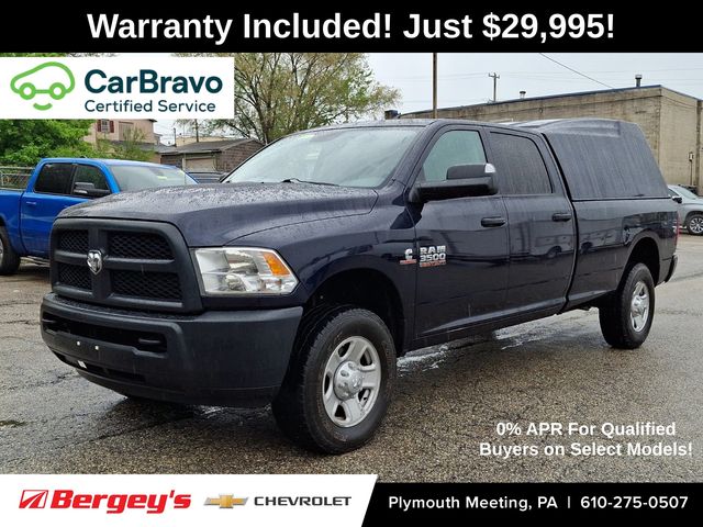 True Blue Pearlcoat 2014 RAM 3500 Tradesman Crew Cab LB 4WD Pickup Truck Four-Wheel Drive 6-Speed Automatic