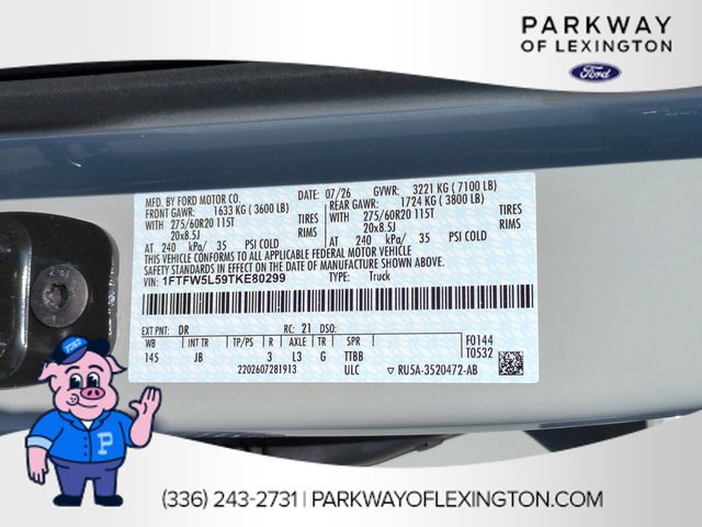 New 2026 White Ford Lariat image 36