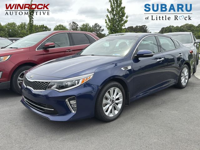 Horizon Blue 2018 Kia Optima S Sedan Front-Wheel Drive 6-Speed Automatic