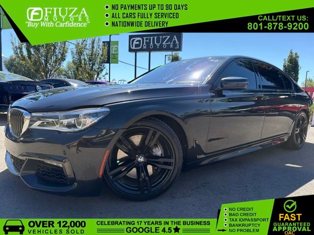 Black Sapphire Metallic 2019 BMW 7 Series Sedan Rear-Wheel Drive 8-Speed Automatic