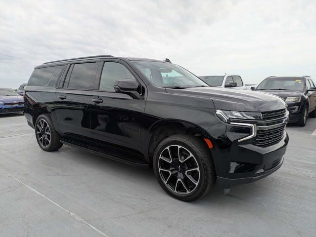 Black 2021 Chevrolet Suburban RST RWD SUV / Crossover 4X2 Automatic