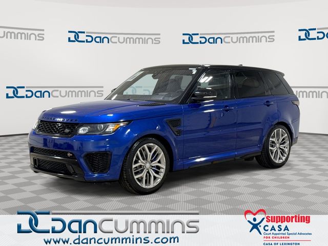 Estoril Blue 2017 Land Rover Range Rover Sport V8 SVR 4WD SUV / Crossover All-Wheel Drive 8-Speed Automatic