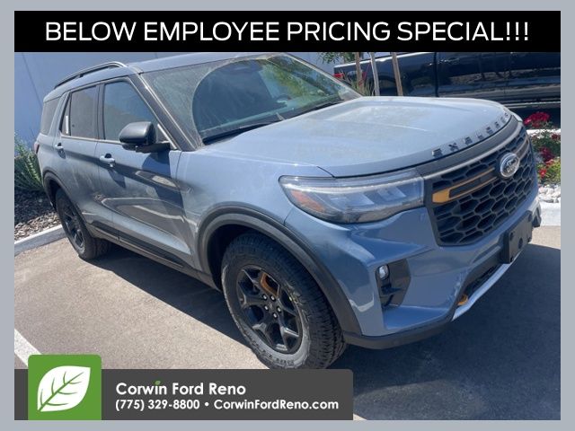 Vapor Blue 2026 Ford Explorer Tremor AWD SUV / Crossover All-Wheel Drive Automatic