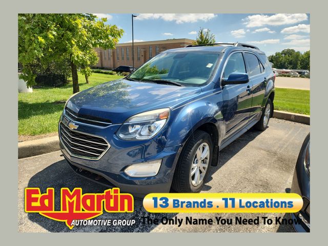 Patriot Blue Metallic 2017 Chevrolet Equinox SUV / Crossover Front-Wheel Drive 6-Speed Automatic Overdrive