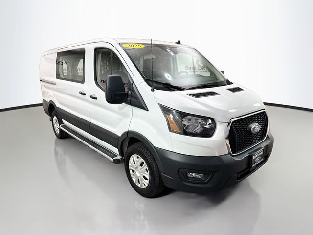 Oxford White 2025 Ford Transit Cargo Van Rear-Wheel Drive