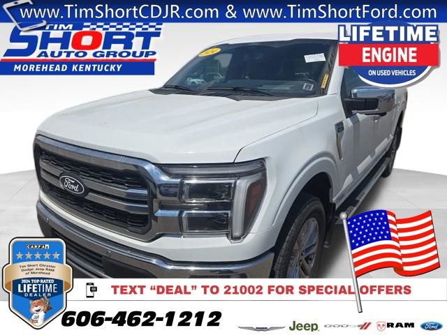 Oxford White 2024 Ford F-150 Pickup Truck Four-Wheel Drive Automatic