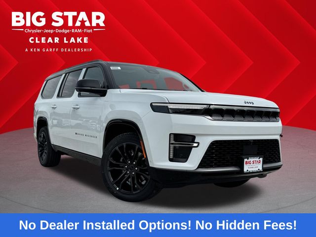 2026 Jeep Grand Wagoneer L Summit Obsidian White at Texan Dodge Chrysler Jeep Ram