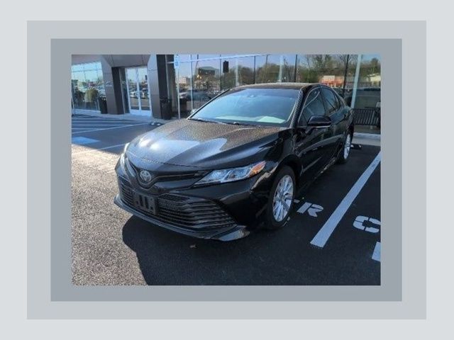 Black 2018 Toyota Camry LE Sedan Front-Wheel Drive 8-Speed Automatic