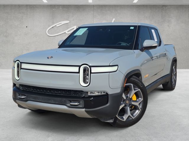 Limestone 2022 Rivian R1T Pickup Truck All-Wheel Drive 1-Speed Automatic