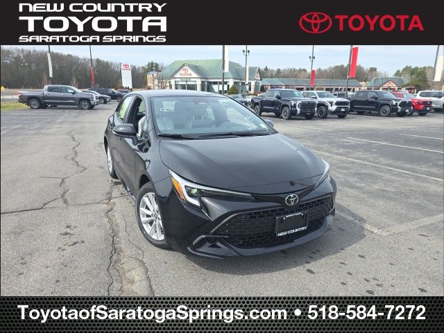 Black 2026 Toyota Corolla Hatchback SE FWD Hatchback Front-Wheel Drive Continuously Variable Transmission