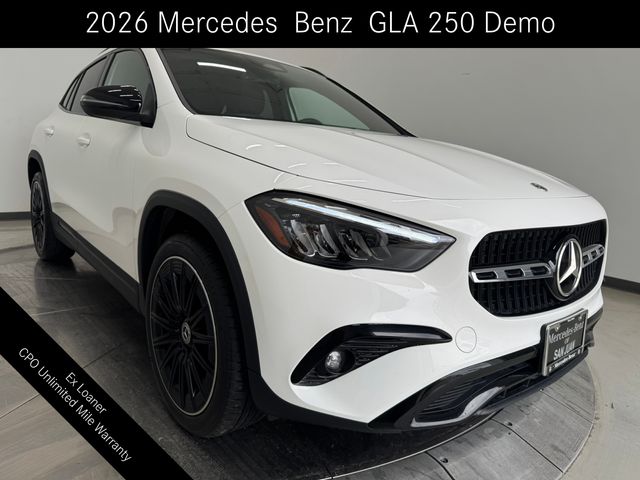 Polar White 2026 Mercedes-Benz GLA 250 FWD SUV / Crossover Front-Wheel Drive 8-Speed Dual Clutch