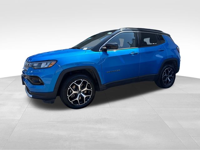 Hydro Blue Pearlcoat 2025 Jeep Compass Limited 4WD SUV / Crossover Four-Wheel Drive 8-Speed Automatic