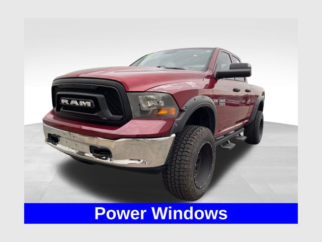 Deep Cherry Red Crystal Pearlcoat 2015 RAM 1500 Pickup Truck Four-Wheel Drive 6-Speed Automatic
