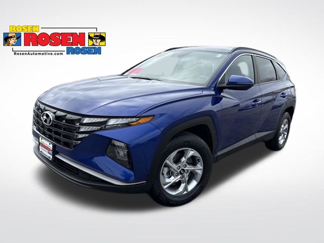 Intense Blue 2023 Hyundai Tucson SUV / Crossover All-Wheel Drive 8-Speed Automatic