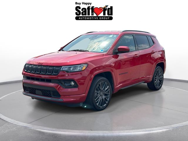 Red Line 2022 Jeep Compass SUV / Crossover Four-Wheel Drive 9-Speed Automatic