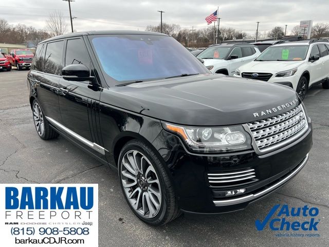 2017 Land Rover Range Rover V8 Autobiography LWB 4WD