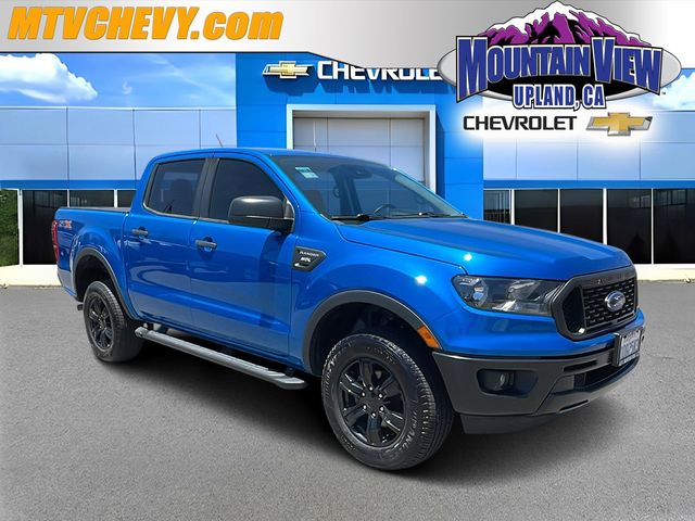Blue Metallic 2022 Ford Ranger XL SuperCrew RWD Pickup Truck 4X2 Automatic