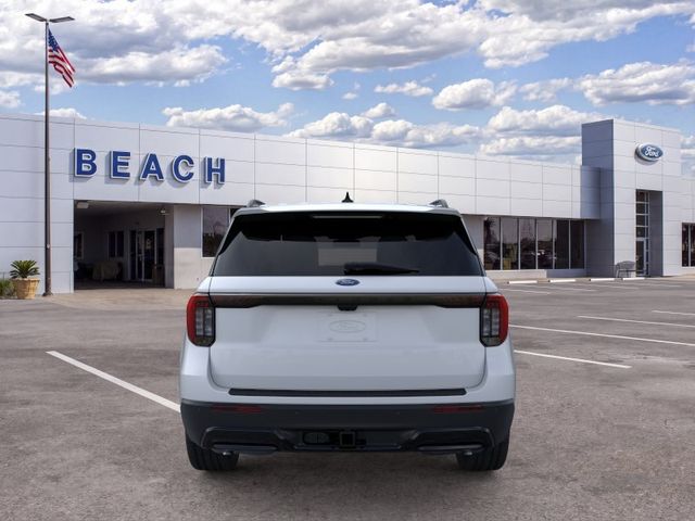 2026 Space White Metallic Ford Explorer ST-Line RWD SUV