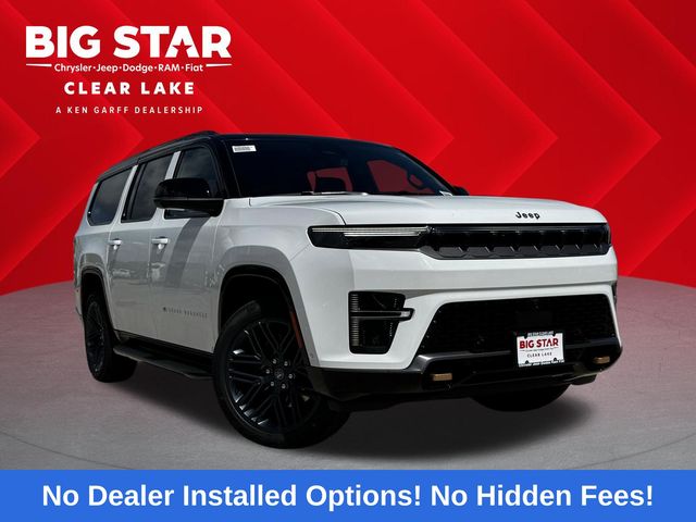 2026 Jeep Grand Wagoneer L  White at Texan Dodge Chrysler Jeep Ram