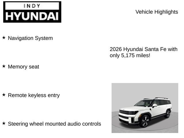 2026 Hyundai Santa Fe Limited - Photo 8