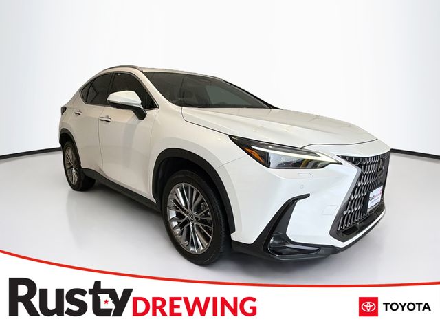 Ultra White 2022 Lexus NX Hybrid 350h Luxury AWD SUV / Crossover All-Wheel Drive Continuously Variable Transmission