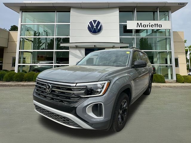 Pure Gray 2025 Volkswagen Atlas Peak Edition 4Motion SUV / Crossover All-Wheel Drive 8-Speed Automatic