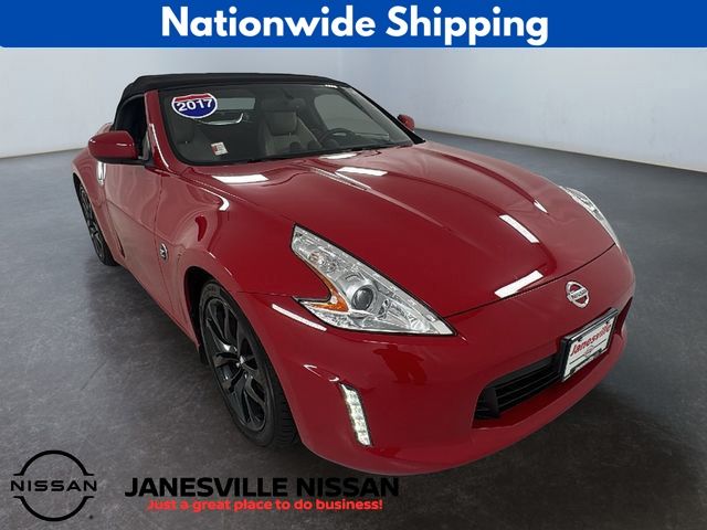 Solid Red 2017 Nissan 370Z Roadster Touring Convertible Rear-Wheel Drive 7-Speed Automatic