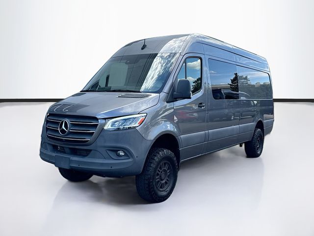 Selenite Gray Metallic 2024 Mercedes-Benz Sprinter Van All-Wheel Drive 9-Speed Automatic