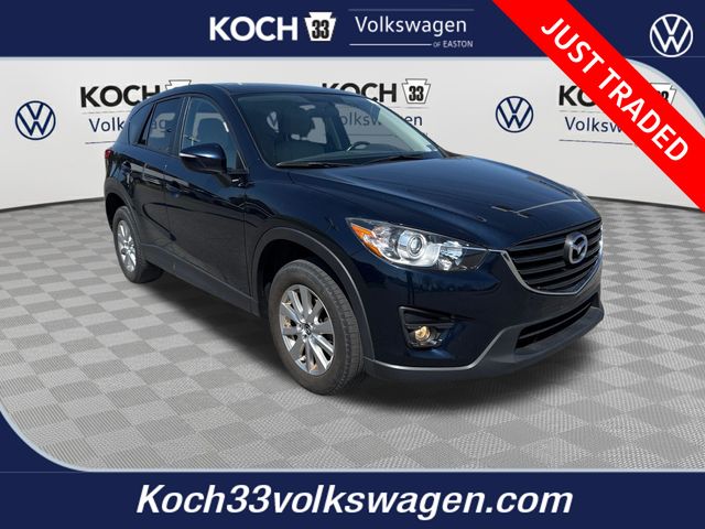 Deep Crystal Blue Mica 2016 Mazda CX-5 Touring AWD SUV / Crossover All-Wheel Drive 6-Speed Automatic