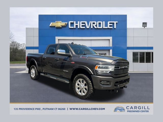 Gray (Granite Crystal Metallic Clearcoat) 2020 RAM 2500 Laramie Crew Cab 4WD Pickup Truck Four-Wheel Drive 8-Speed Automatic