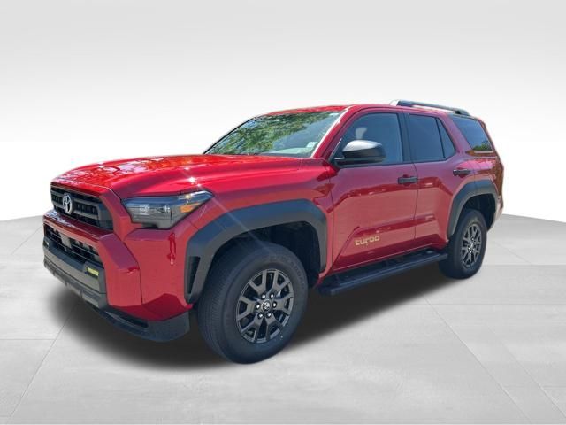 Supersonic Red 2025 Toyota 4Runner SR5 4WD SUV / Crossover Four-Wheel Drive 8-Speed Automatic