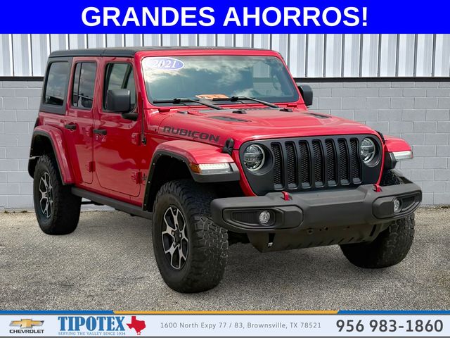 Firecracker Red Clearcoat 2021 Jeep Wrangler SUV / Crossover Four-Wheel Drive 8-Speed Automatic