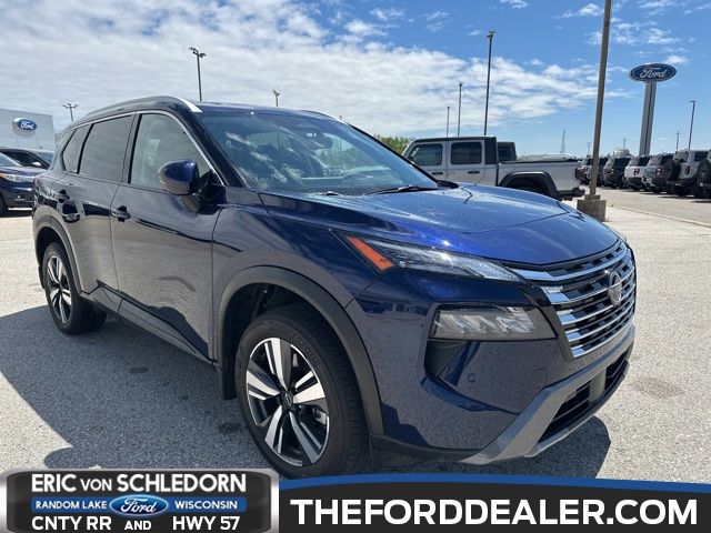 Deep Ocean Blue Pearl 2025 Nissan Rogue SUV / Crossover All-Wheel Drive Continuously Variable Transmission