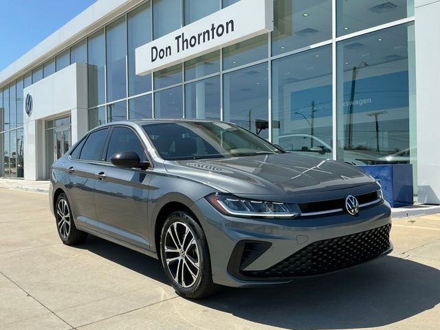 Dark Gray 2025 Volkswagen Jetta Sedan Front-Wheel Drive 8-Speed Automatic