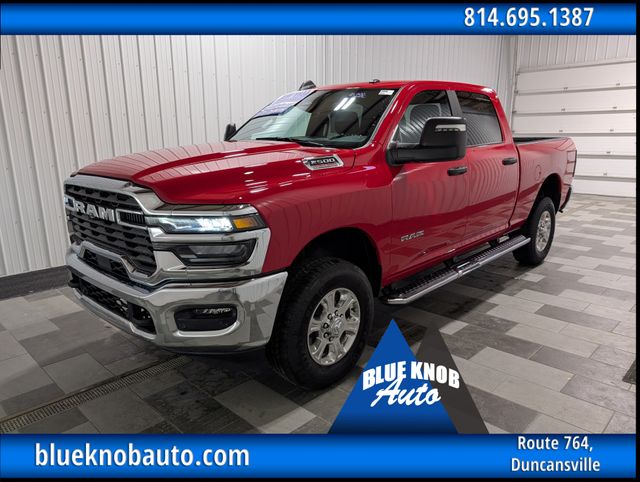 Flame Red Clearcoat 2026 RAM 2500 Pickup Truck Four-Wheel Drive 8-Speed Automatic