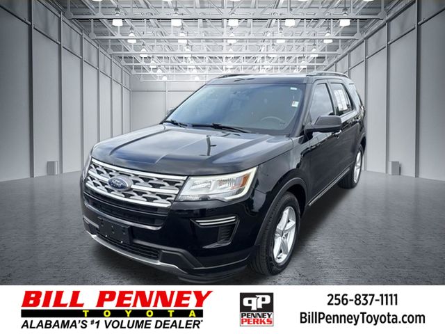 Shadow Black 2018 Ford Explorer SUV / Crossover Front-Wheel Drive 6-Speed Automatic