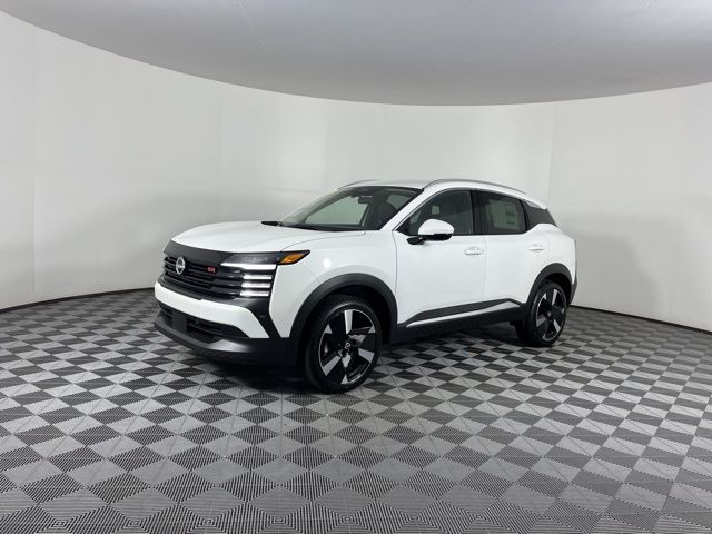 2025 Aspen White Tricoat Nissan Kicks SR FWD SUV