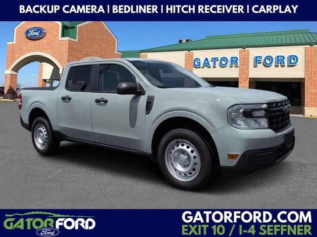 Cactus Gray 2024 Ford Maverick Pickup Truck Front-Wheel Drive Continuously Variable Transmission