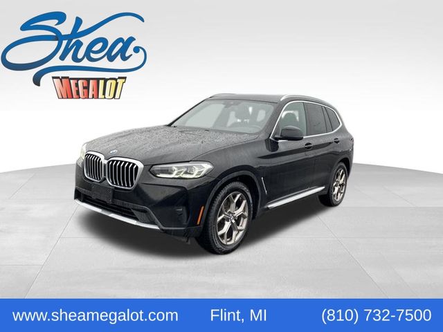 Black 2022 BMW X3 xDrive30i AWD SUV / Crossover All-Wheel Drive 8-Speed Automatic