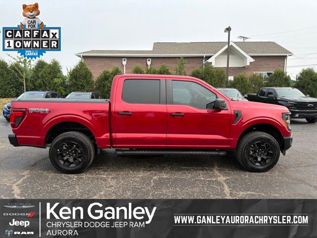 Red Metallic 2024 Ford F-150 Pickup Truck Four-Wheel Drive Automatic