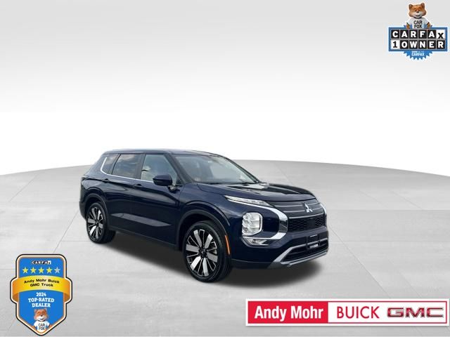 Cosmic Blue Metallic 2025 Mitsubishi Outlander SUV / Crossover Front-Wheel Drive Continuously Variable Transmission