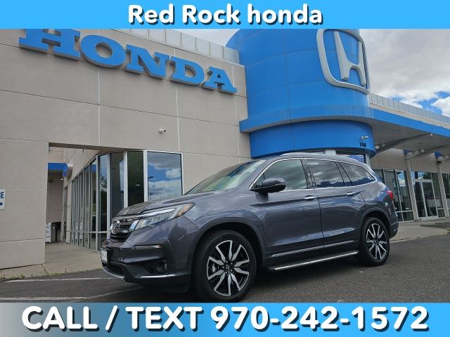 Gray 2021 Honda Pilot Elite AWD SUV / Crossover All-Wheel Drive 9-Speed Automatic