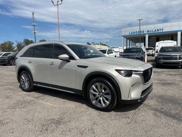 Gray (Platinum Quartz) 2024 Mazda CX-90 3.3 Turbo Premium Plus AWD SUV / Crossover All-Wheel Drive 8-Speed Automatic