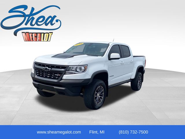 Summit White 2018 Chevrolet Colorado Pickup Truck Four-Wheel Drive 8-Speed Automatic