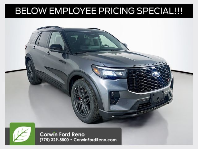 Gray Metallic 2026 Ford Explorer SUV / Crossover All-Wheel Drive Automatic
